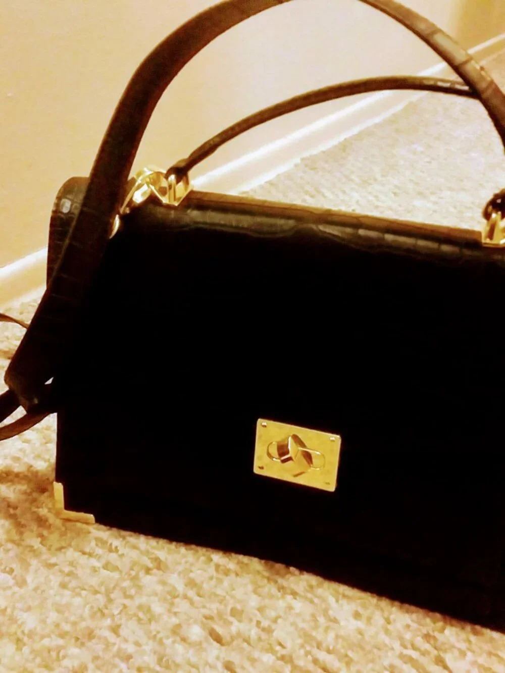 IMAN satchel with strap